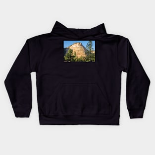 Checkerboard Mesa - Zion National Park Kids Hoodie